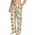 thumbnail image 6 of Sikiie Cartoon Corn Pumpkin Sunflower Pajama Pants Men, PJ Bottoms, Sleep & Lounge Pants-Large, 6 of 6
