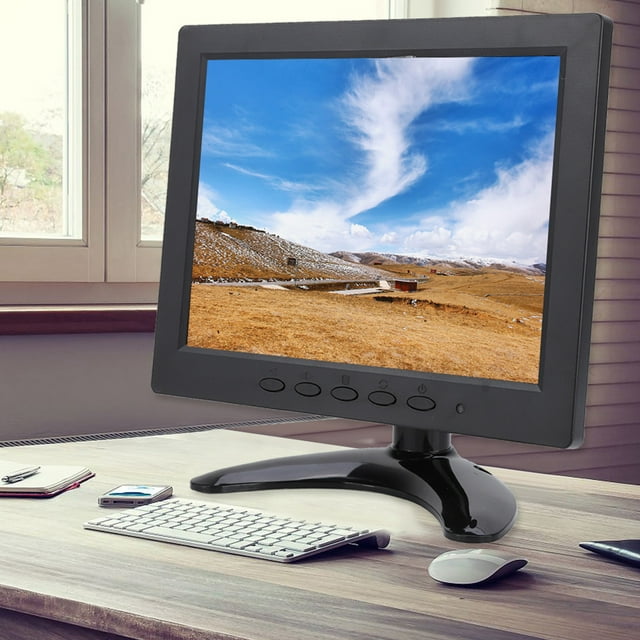 Video Display, Bright Color Soft Screen VGA Display Lightweight 1024x768 Clear Image For Home