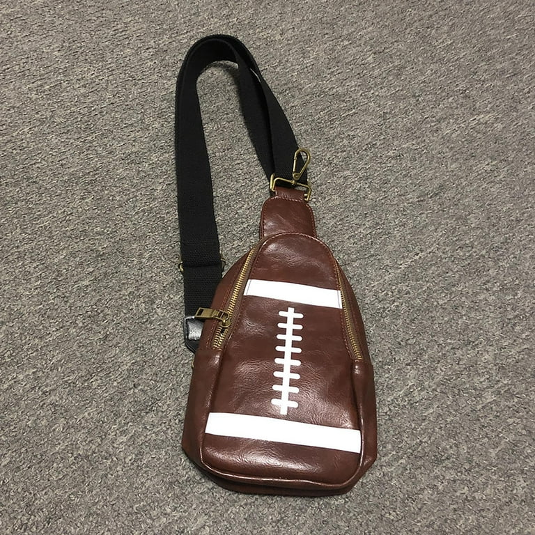 Leather Computer Messenger Bag Men Men Women Baseball Shoulder Bag