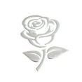 thumbnail image 2 of SPRING PARK Fashion Rose Flower Car Vehicle Light Lamp Brow Decor Rearview Mirror Sticker, 2 of 6