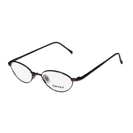 Classic Designer Pieces New Dkny 6207 Womens/Ladies Designer Full-Rim Burgundy Classic Shape Sophisticated Sleek Frame Demo Lenses 43-17-130 Eyeglasses/Glasses ()