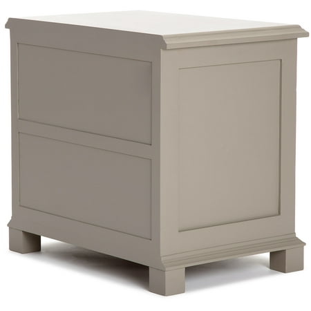 Finch - Ellison Mango Wood 2-Shelf Sideboard - Gray