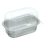 Handi-Foil 5.7 x 3.3 Aluminum Mini Loaf Pans with Lids, 3 Count