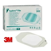 3M Tegaderm Transparent Film Dressing Frame Style, 2-3/8 in x 2-3/4 in, Box of 100 - 1624W