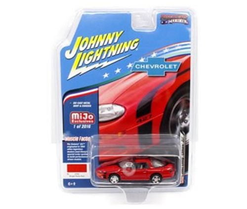 JOHNNY LIGHTNING MIJO EXCLUSIVES 2002 CHEVY CAMARO ZL1 427 MUSCLE CARS IN WHITE 