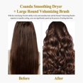thumbnail image 3 of Large Round Volumizing Brush and Anti-Flight Smoothing Attachment for, 3 of 5