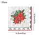 thumbnail image 3 of Servilletas de Papel Desechables Navideñas | Servilletas Rojas Decorativas Festivas | 20 Unidades | 16,5 X 16,5 Cm | Ideales para Decoración de Mesas y Artículos para Fiestas, 3 of 6