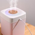thumbnail image 3 of BZPIZ Heating, Cooling & Air Quality Under $5 Mini Humidifier Quiet Ultrasonic Air Humidifier for Bedroom, Office, Travel, Plants, with Night Light, Auto Shut-Off, Super Quiet, 3 of 7