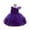 Purple, variant on LWavelet Flower Girls Dress Rainbow Tutu Birthday Party Princess Dress Pageant Gown