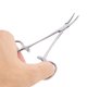 thumbnail image 3 of Herramienta manual, pinzas hemostáticas de 12,5 16 y 18cm, abrazadera para pelo de mascotas, alicates de bloqueo de pesca, herramientas de depilación, herramienta cortadora de punta curva/recta, 3 of 5