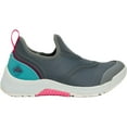 thumbnail image 6 of Muck Women's Outscape Slip On, Dark Gray / Teal / Pink, 6 of 7