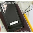 thumbnail image 6 of Tri-Shield Series for Samsung Galaxy S22 Ultra 5G Case, Tri-Shield [Military Grade] Rugged Cover with Metal Kickstand [Includes Wrist Strap Lanyard], 6 of 7