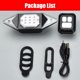 thumbnail image 2 of Luz trasera para bicicleta recargable con control remoto inalámbrico y direccionales, ideal para ciclismo nocturno en montaña o ciudad. Resistente al agua y fácil de instalar en cualquier modelo de, 2 of 6