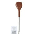 thumbnail image 3 of Mainstays Acacia Wood and Stainless Steel Solid Spoon, 3 of 8
