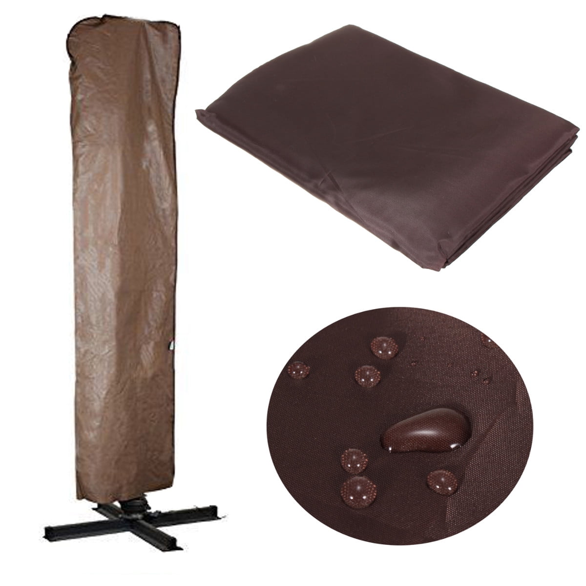 Patio Umbrella Cover,Waterproof Offset Cantilever Patio Umbrella Cover