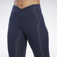 thumbnail image 4 of Reebok Apparel  Women's Pp Basic High Rise Tight Reebok Training App Women Blue , S/P Reg US, 4 of 5