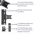 thumbnail image 7 of Beaquicy Dishwasher Top Rack Adjuster Repair Kit for Whirlpool Dishwashers, 7 of 7