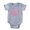 Heather Grey, variant on CafePress - W Pink Initial_Tr - Cute Infant Baby Football Bodysuit