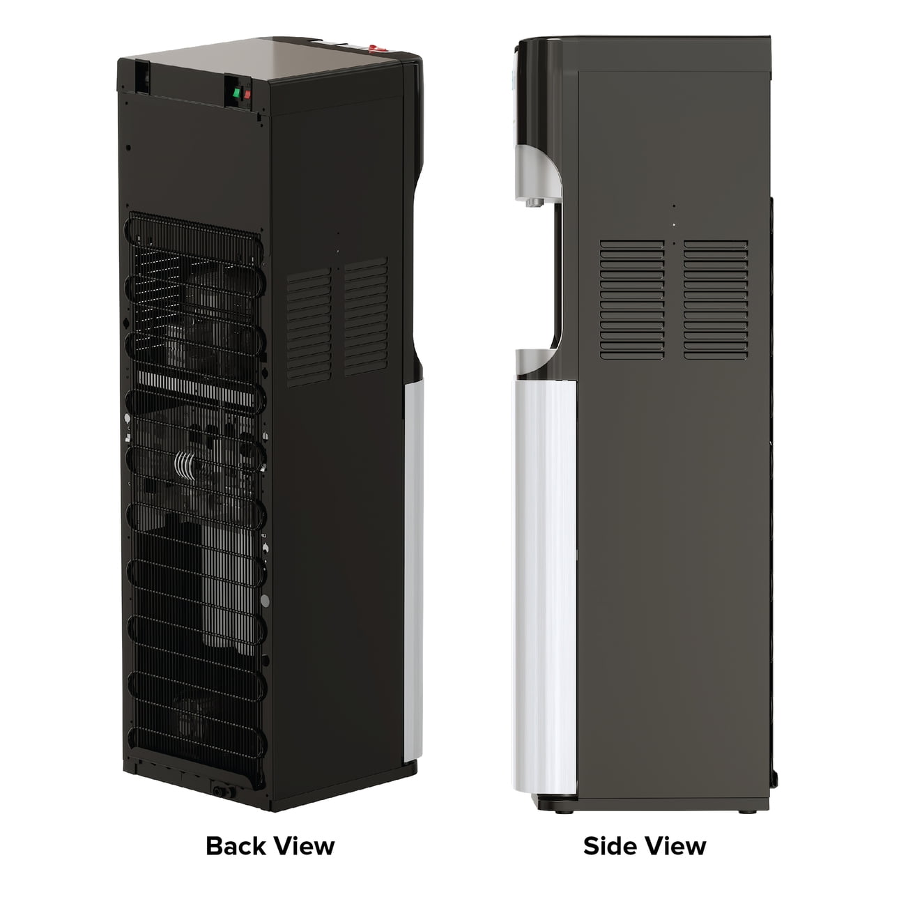 Brio 400 Series 2-Stage Filtration Water Dispenser Tri-Temp, Connects to your water line, Height 41.05"