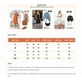 thumbnail image 2 of Women Summer Round Neck Casual Loose Split Wrinkle-Free Midi Dress with Pockets, 2 of 7