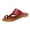 Red, variant on 2025 Clearance! asdoklhq Clearance Women Shoes Under $10, Minimalist Flat Thong Toe Ring Wide Fit Sandals