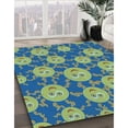 thumbnail image 3 of Ahgly Company Machine Washable Indoor Rectangle Transitional Pastel Green Area Rugs, 2' x 5', 3 of 7