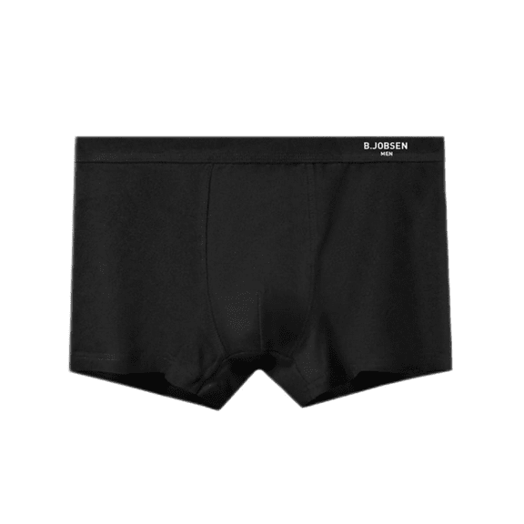 XBASW Men's Cotton Underwear Medium Waisted Boxer Briefs Short Leg Covered Band Undies L-4XL