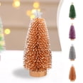 thumbnail image 1 of Xihbxyly Adorno para Árbol de Navidad, Mini Adorno de Mesa, Diseño de Nevadas Coloridas, Naranja Vibrante, Verde, Plateado y Morado, Diseño Festivo, para Oficina En Casa, Tamaño 21 X 8 X 8 Cm, 1 of 7