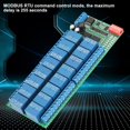 thumbnail image 4 of 16 Channel RS485 Relay, Relay Module, RTU Relay 255 Seconds Maximum Delay MODBUS RTU Command Control Mode, 11MA Standby Current For Factory Home, 4 of 8