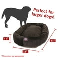 thumbnail image 5 of Majestic Pet Villa Velvet Bagel Pet Bed for Dogs, Calming Dog Bed Washable, Extra Large, Storm, 5 of 5