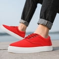 thumbnail image 4 of Adult Platform Canvas Shoes Fashion Men’s Sneakers Classic Non-Slip Low Top Shoes Comfortable Casual Sneakers, 4 of 4
