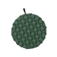 thumbnail image 3 of Cojín inflable para asiento, cojín para silla de oficina, asiento de estadio redondo plegable para viajes en avión, estadios, césped y exteriores. Verde, 3 of 8
