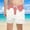 Z001-Brick Red, variant on Swim Trunks for Boy Summer Beach Hawaiian Cute Ice Printed Quick Dry Swim Shorts Drawstring Soft Comfy Elastic Waist Board Shorts