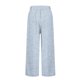 thumbnail image 5 of Ploknplq Linen Pants Women,Wide Leg Sweatpants,Plus Size Pants for Women,Women's Striped Design Loose Pocket Casual Pants,Womens Summer Pants,Straight Pants Sky Blue 3XL, 5 of 5