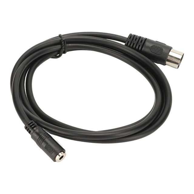 Cable De Extensión De 5 Pines, Cable MIDI Macho DIN De 5 Pines Transmisión Estable Plug And Play Profesional De Baja Distorsión Para Reproductor De CD Para VCR