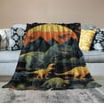 thumbnail image 2 of ARISTURING Kids Blanket Dinosaur Soft Warm Blanket Lightweight Throw Blanket, 2 of 6