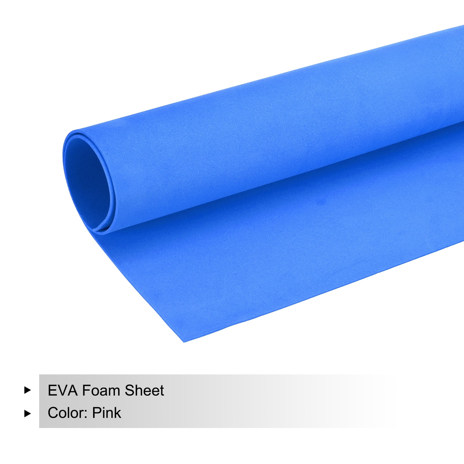 Uxcell EVA Foam Sheets Dark Blue 39.4 Inch x 39.4 Inch 2mm Thick Crafts Foam Sheets for Costumes, Arts and Crafts Projects Pack of 1