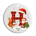 thumbnail image 2 of Adornos Navideños Acrílicos de 26 Letras | Decoraciones Colgantes Navideñas Personalizadas | Colgantes Del Alfabeto Ligeros y Duraderos | Decoración Navideña para El Hogar y La Oficina | Corona para, 2 of 6