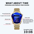 thumbnail image 4 of Reloj de pulsera Style Motorcycle Concept Azul, 4 of 4