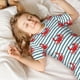 thumbnail image 3 of Balery Cute Red Crabs With Nautical Conjunto de Pijama Infantil de Manga Corta con Estampado – Ropa de Dormir de Algodón Suave-X-Large, 3 of 4