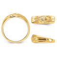 thumbnail image 4 of 14K Yellow Gold Polished Mens DAD Ring, 4 of 4