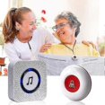 thumbnail image 1 of 2 Receivers + 2 Call Buttons Elderly Emergency Call Button/waterproof Emergency Doorbell/elderly Emergency Call,hww_fpj8, 1 of 5