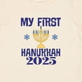 thumbnail image 4 of Inktastic 2025 Babys My 1st Hanukkah Boys or Girls Baby T-Shirt, 4 of 5