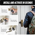 thumbnail image 3 of Blocklock Portable Door Lock, Hotel Door Locks for Travelers Security, Tough, Durable, Apartment Door Security, Home Security, Travel Essentials, Easy to Use, 3 of 3