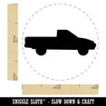 thumbnail image 2 of Pickup Truck Solid Self-Inking Rubber Stamp Ink Stamper - Fuchsia Ink - Mini 1/2 Inch, 2 of 7