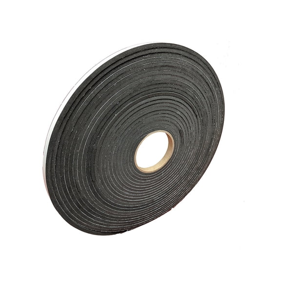 Foam Rubber Door/Window/RV Gasket Material, EPDM BLEND, 1/4" thick x 1/2" wide x 50 feet long Roll