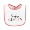 thumbnail image 5 of Hudson Baby Infant Girl Cotton Terry Drooler Bibs with Fiber Filling, Girl Moose Bear, One Size, 5 of 12