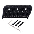 thumbnail image 4 of 2 Juegos De De Puente De Guitarra Dura Fija Para Guitarra Eléctrica Negro Sunnimix Puente fijo de 6 cuerdas, 4 of 8