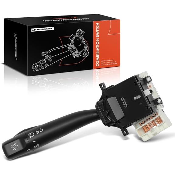 A-Premium Turn Signal Switch, Headlight Dimmer Multifunction Switch Compatible with Toyota Corolla 1998-2002, RAV4 1998-2000, Tacoma 2000, Chevrolet Prizm 1998-2002
