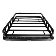 Go Rhino 5935372T SRM500 - 75 Flat Platform Roof Rack With Side & Rear Rail Kit